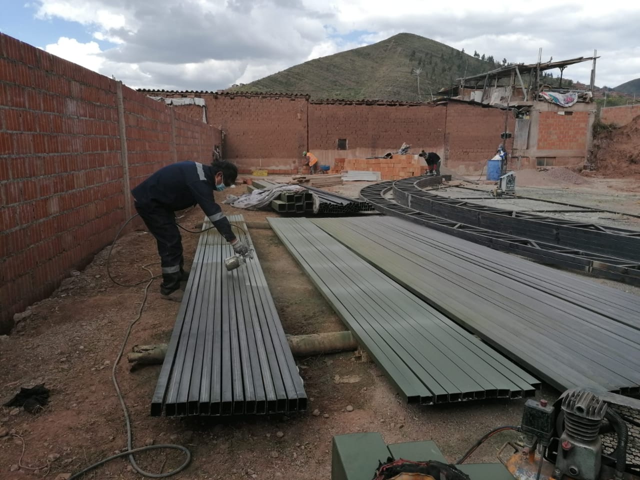 Estructura de techo